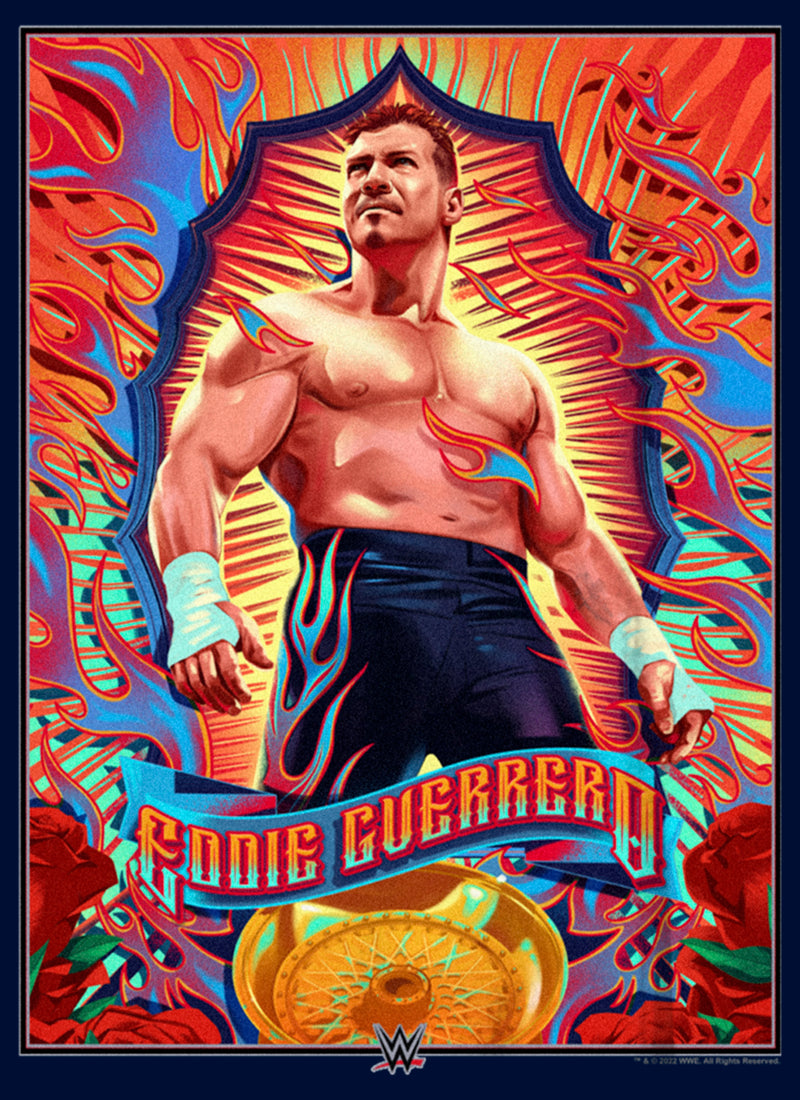 Boy's WWE Eddie Guerrero Poster T-Shirt