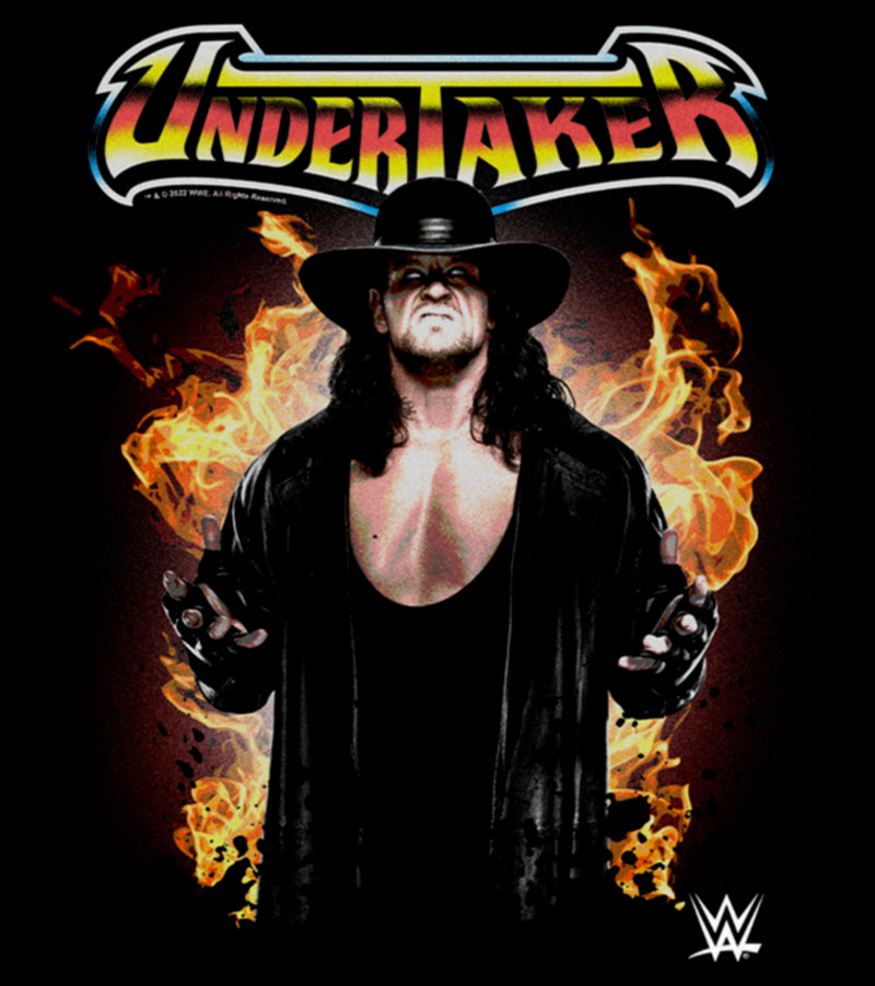 Women's WWE Undertaker Flames T-Shirt