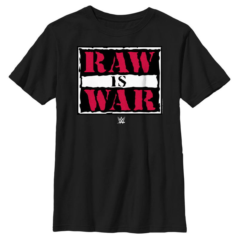 Boy's WWE Raw is War T-Shirt