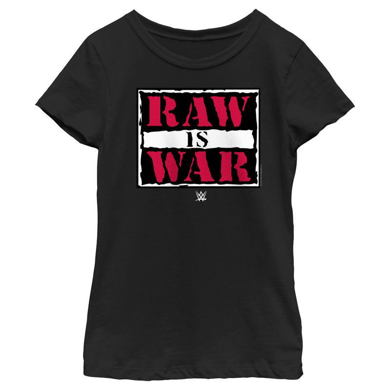 Girl's WWE Raw is War T-Shirt