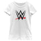 Girl's WWE Classic Black Logo T-Shirt