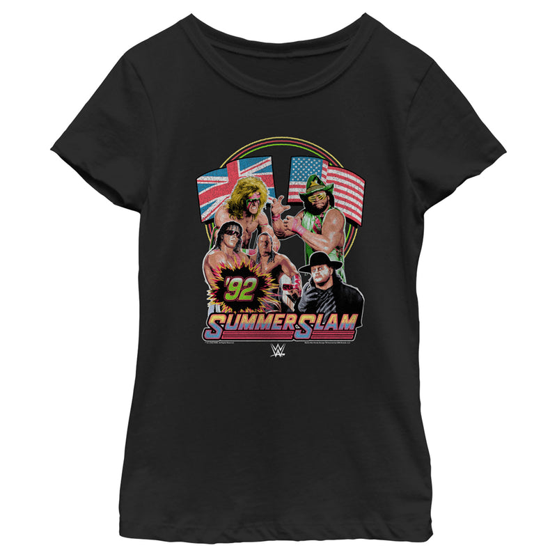 Girl's WWE 92 Summer Slam T-Shirt