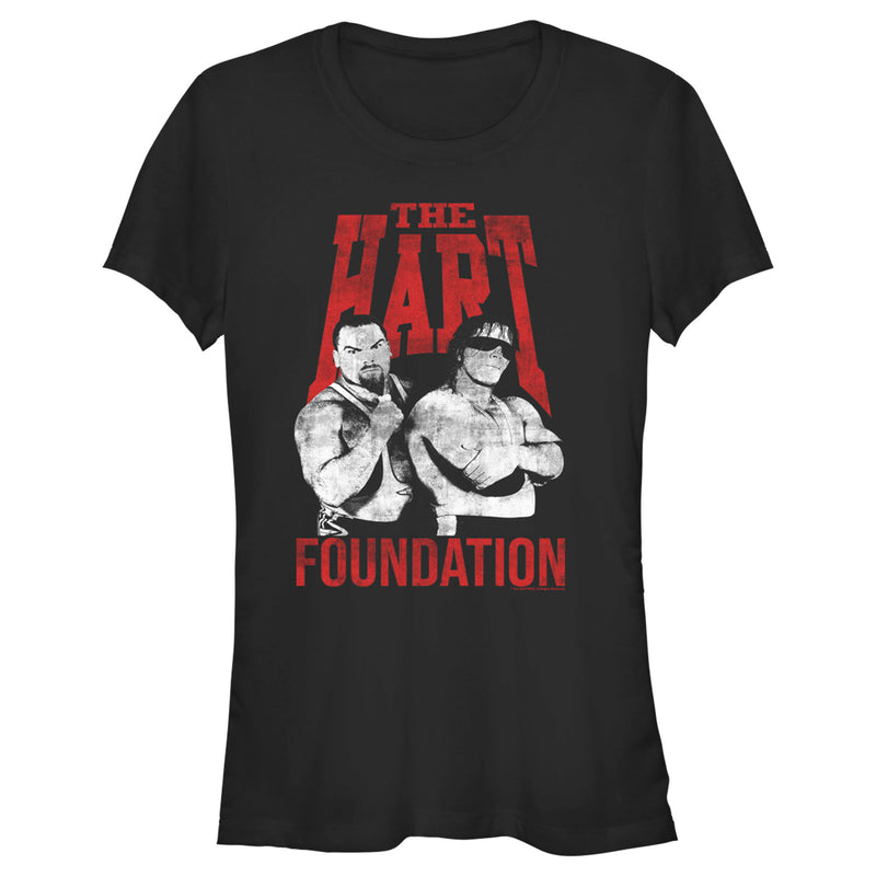 Junior's WWE The Hart Foundation T-Shirt