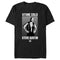 Men's WWE Stone Cold Steve Austin Black and White Photo T-Shirt