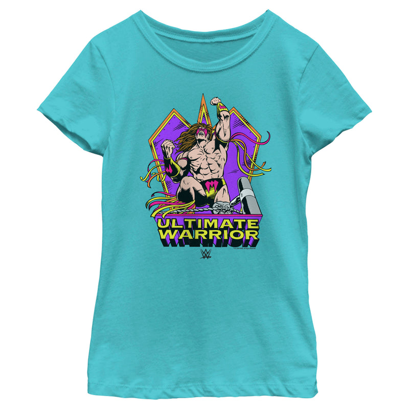 Girl's WWE Ultimate Warrior Comic T-Shirt