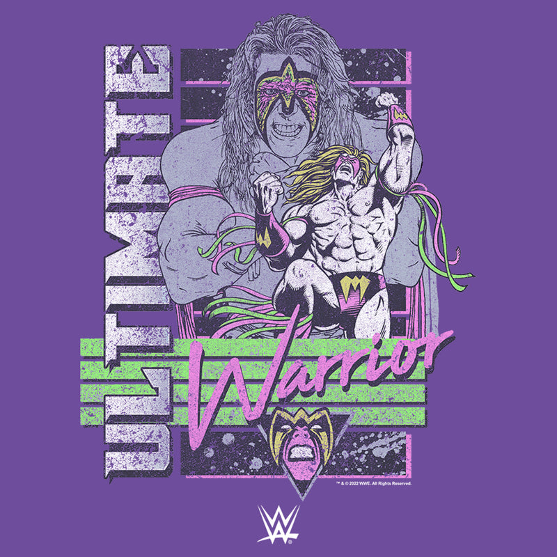 Junior's WWE Ultimate Warrior Retro Poster T-Shirt