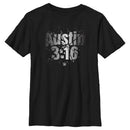 Boy's WWE Austin 3:16 Shattered Logo T-Shirt