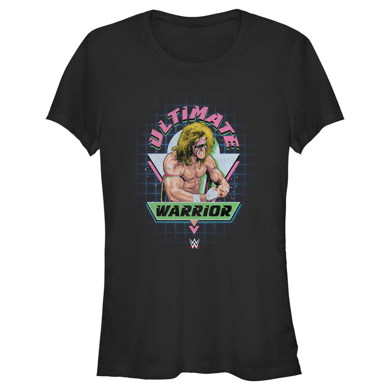 Junior's WWE Ultimate Warrior Retro Logo T-Shirt