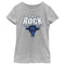 Girl's WWE The Rock Bull Logo T-Shirt