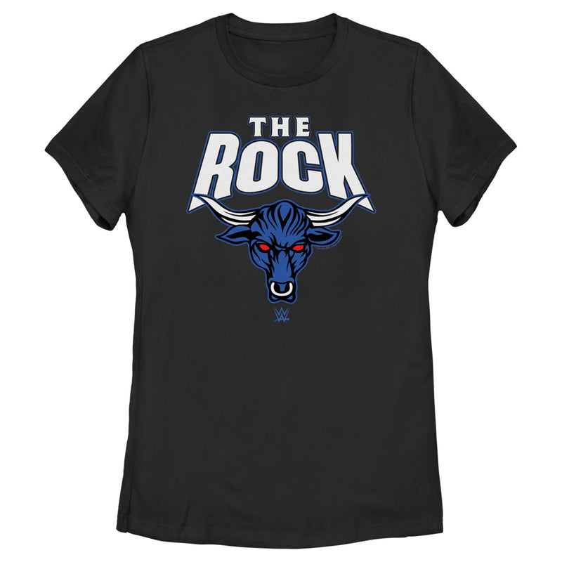 Women's WWE The Rock Bull Logo T-Shirt