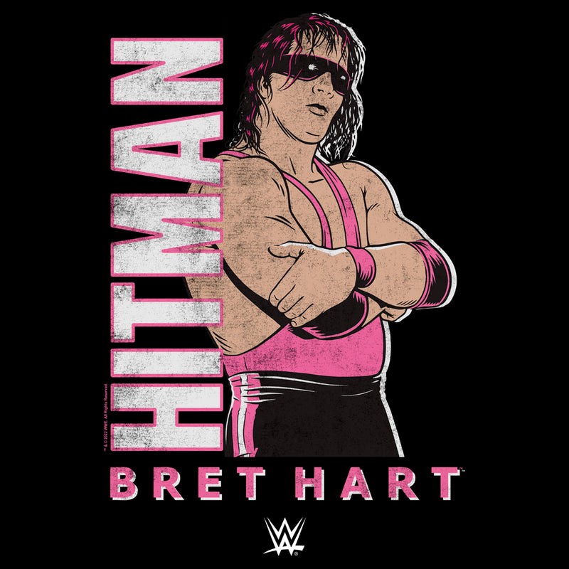 Men's WWE Hitman Bret Hart T-Shirt