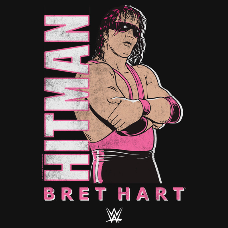 Girl's WWE Hitman Bret Hart T-Shirt