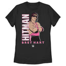 Women's WWE Hitman Bret Hart T-Shirt