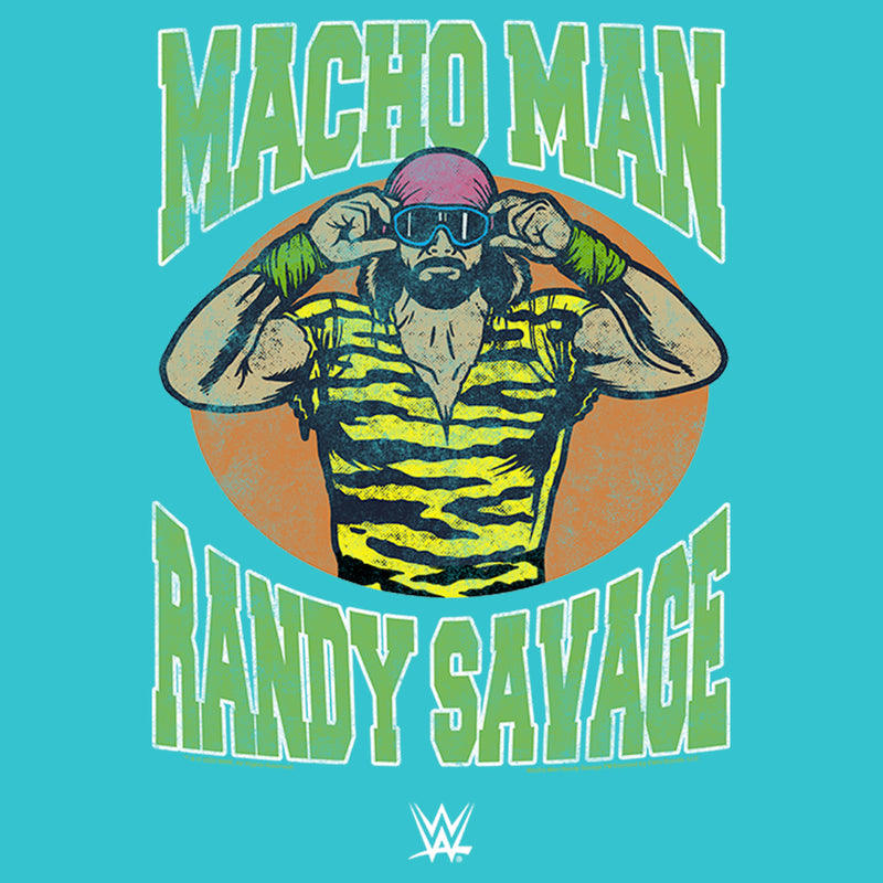 Girl's WWE Macho Man Randy Savage Distressed T-Shirt