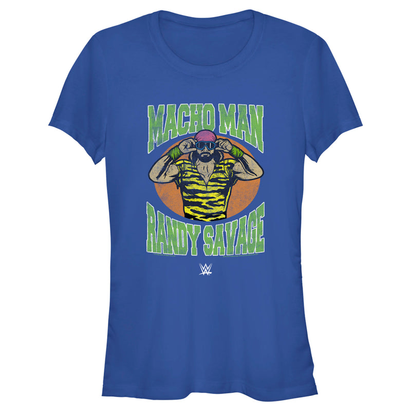 Junior's WWE Macho Man Randy Savage Distressed T-Shirt