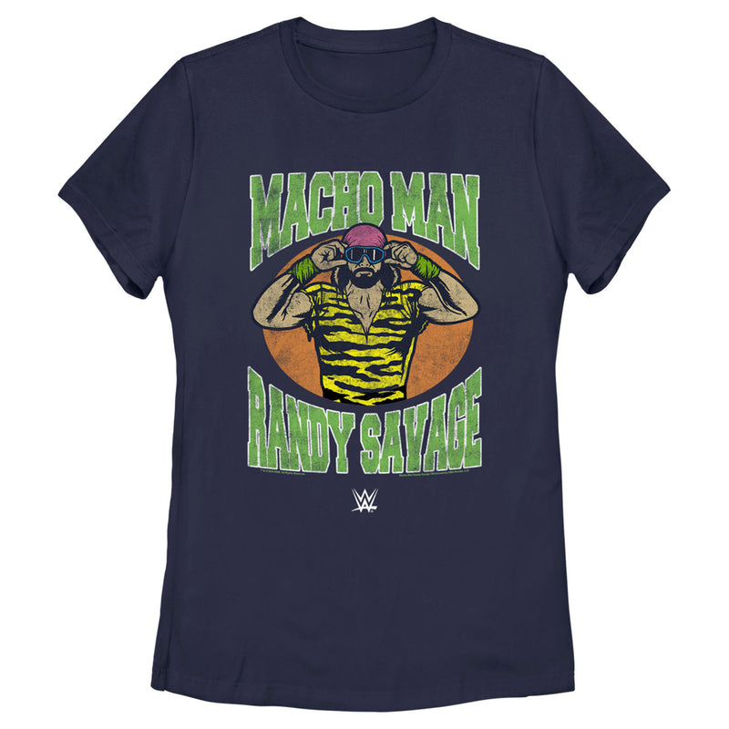 Women's WWE Macho Man Randy Savage Distressed T-Shirt