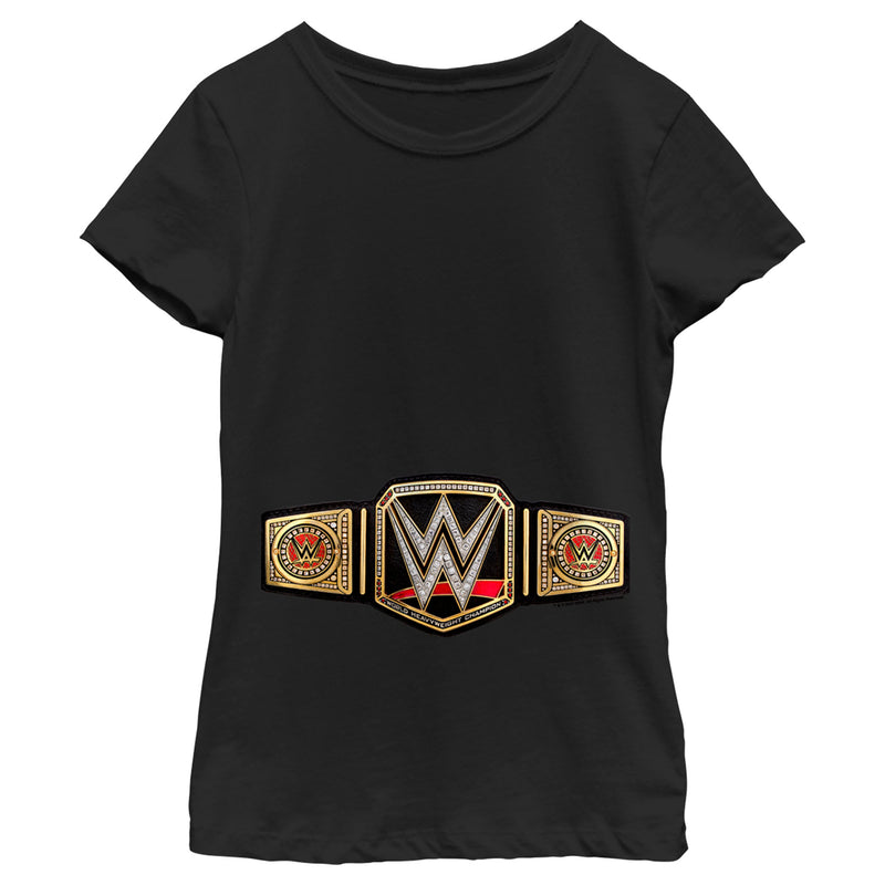 Girl's WWE Championship Belt T-Shirt