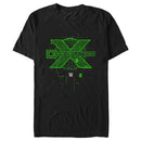 Men's WWE DX Generation Green Logo T-Shirt