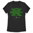 Women's WWE DX Generation Green Logo T-Shirt