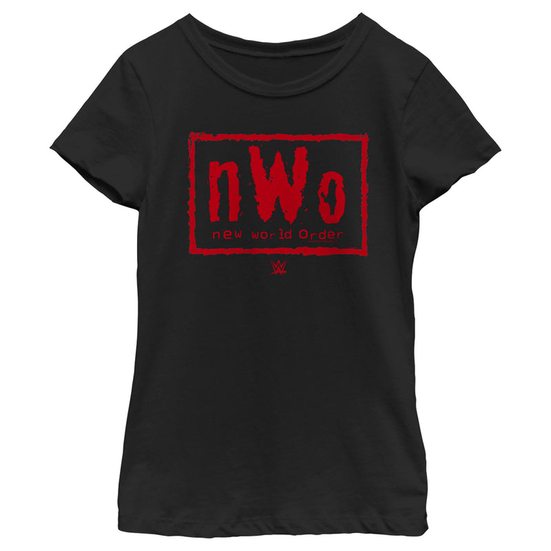 Girl's WWE New World Order Logo T-Shirt