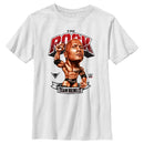 Boy's WWE The Rock Team Bring It Bobble Head T-Shirt