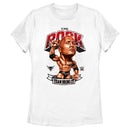 Women's WWE The Rock Team Bring It Bobble Head T-Shirt