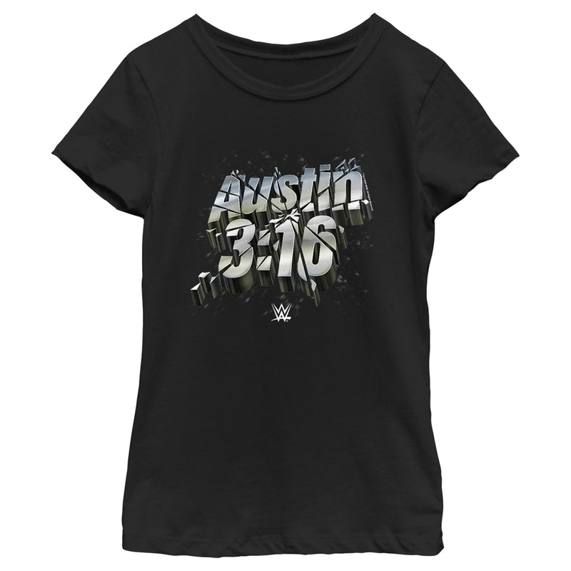 Girl's WWE Austin 3:16 T-Shirt