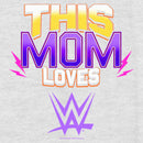 Women's WWE This Mom Loves WWE Racerback Tank Top