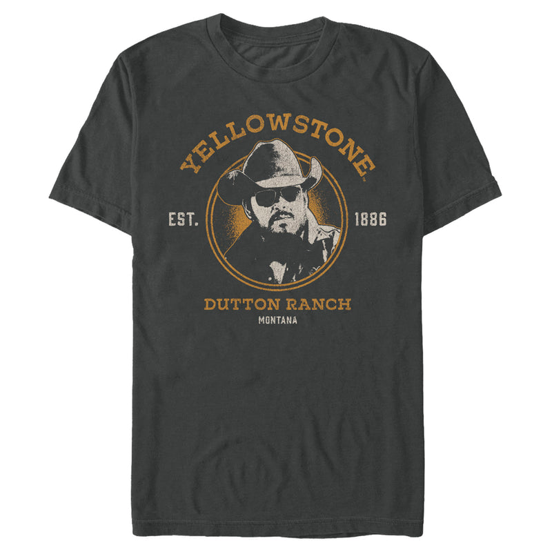 Men's Yellowstone Est. 1886 John Dutton Portrait T-Shirt