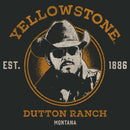 Men's Yellowstone Est. 1886 John Dutton Portrait T-Shirt