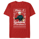 Men's The Golden Girls Ugly Christmas Sophia Portrait T-Shirt