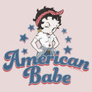 Junior's Betty Boop Retro American Babe T-Shirt