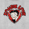 Women's Betty Boop Halloween Zombie Love Heart T-Shirt