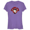 Junior's Betty Boop Halloween Zombie Love Heart T-Shirt