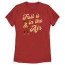 Women's Betty Boop Fall is in the Air T-Shirt