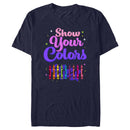 Men's Crayola Show Your Colors Crayons Lineup T-Shirt