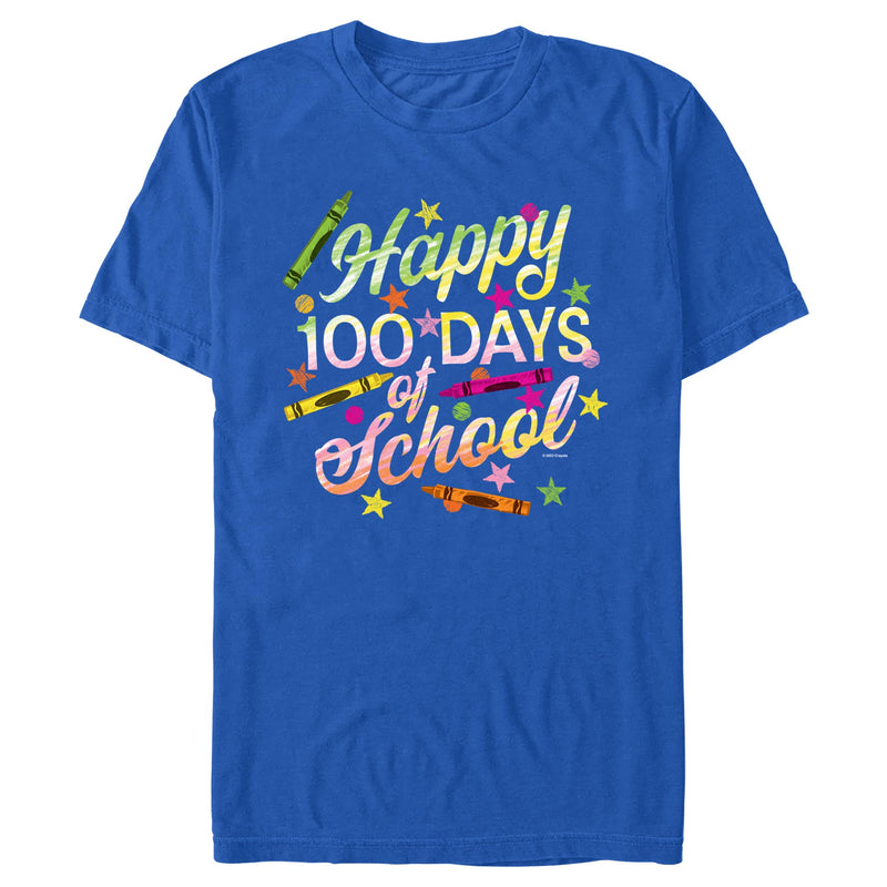 Men's Crayola Happy 100 Days of School T-Shirt