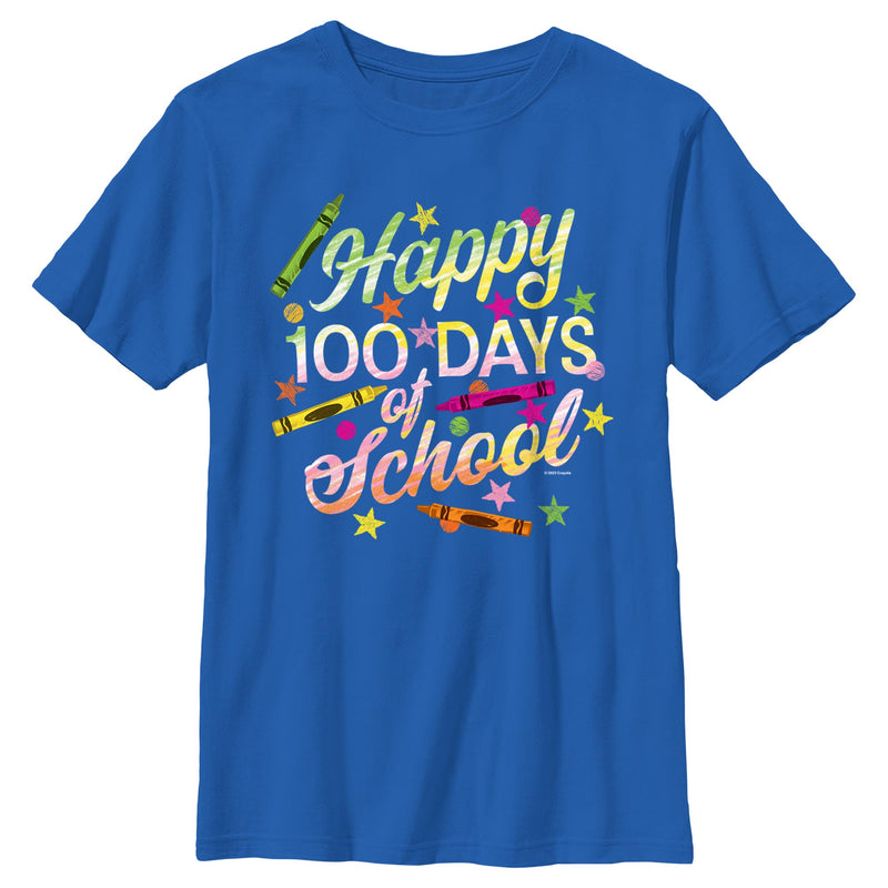 Boy's Crayola Happy 100 Days of School T-Shirt