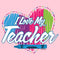 Girl's Crayola I Love My Teacher T-Shirt