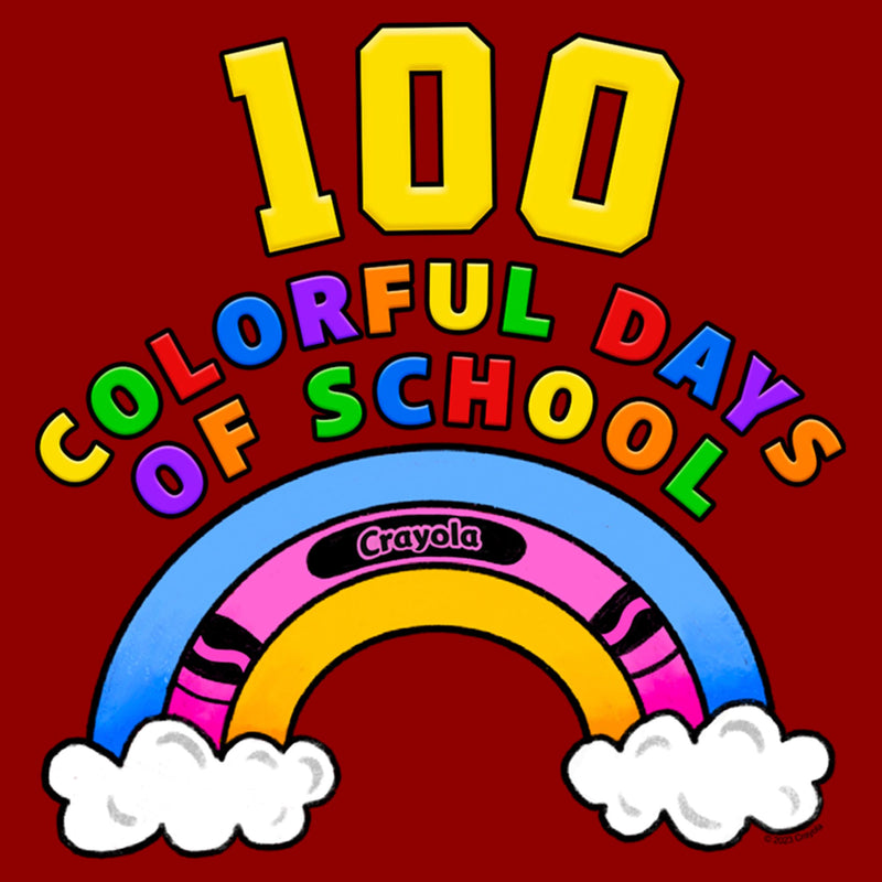 Women's Crayola 100 Colorful Days of School T-Shirt