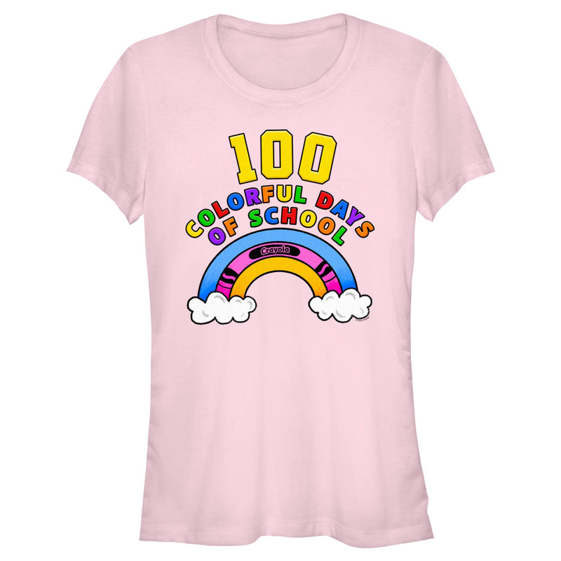 Junior's Crayola 100 Colorful Days of School T-Shirt