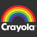 Men's Crayola Rainbow White Logo T-Shirt