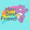 Junior's Care Bears Her Best Friend Bear Racerback Tank Top