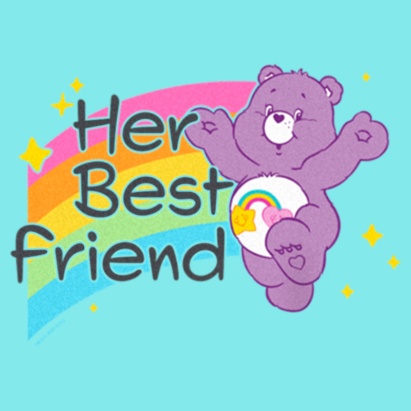 Junior's Care Bears Her Best Friend Bear Racerback Tank Top