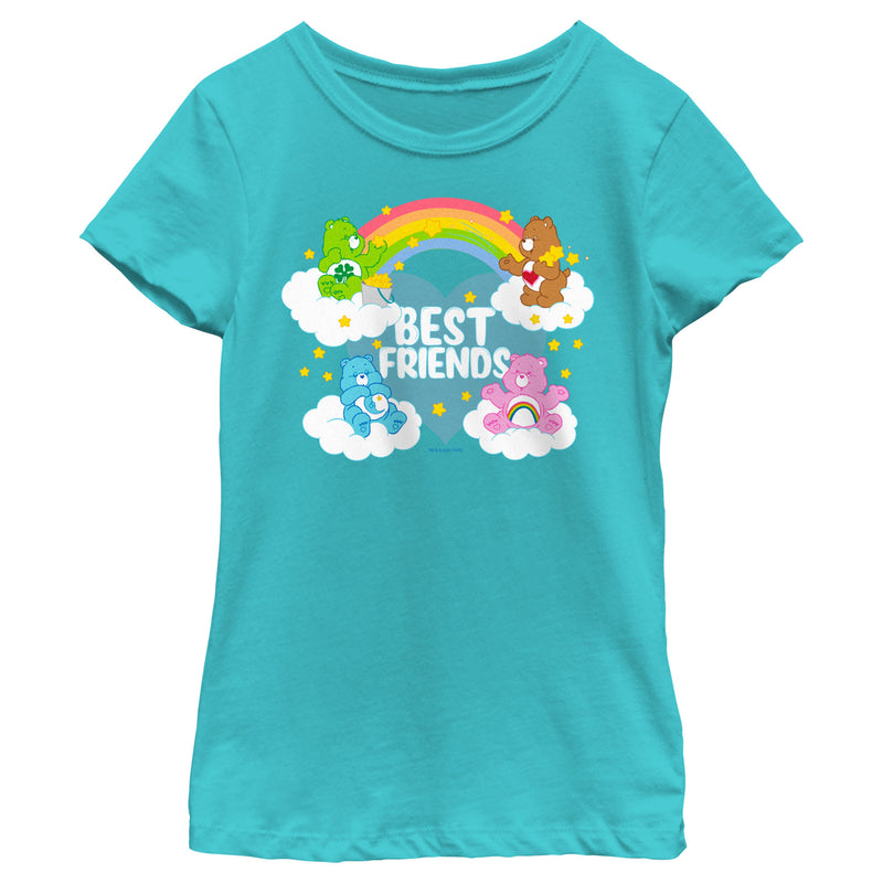 Girl's Care Bears Cloud Best Friends T-Shirt