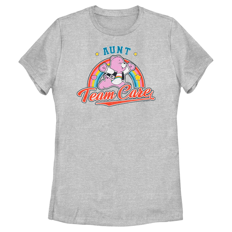 Women's Care Bears Aunt Cheer Bear T-Shirt