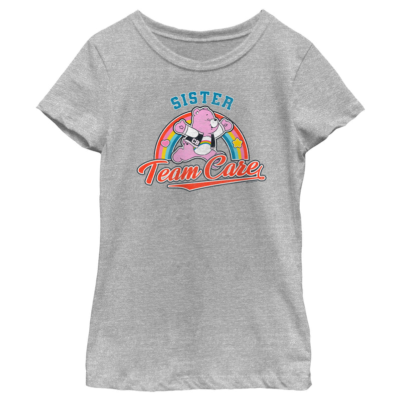 Girl's Care Bears Sister Cheer Bear T-Shirt