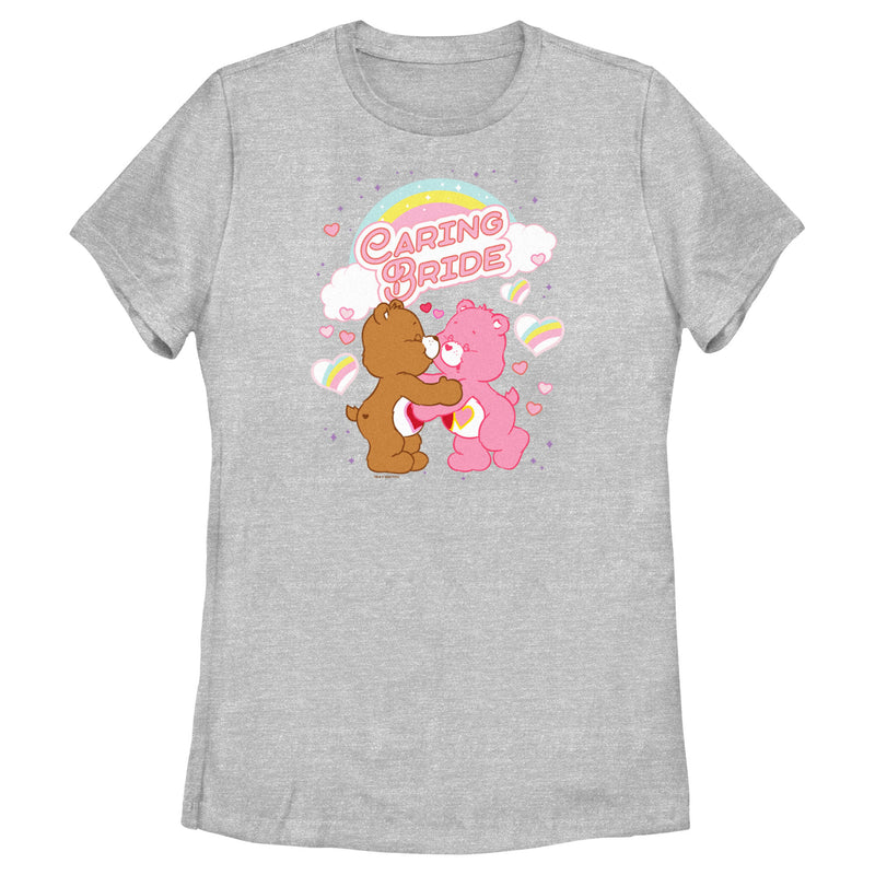 Women's Care Bears Love-a-Lot and Tenderheart Bear Caring Bride T-Shirt