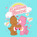 Junior's Care Bears Love-a-Lot and Tenderheart Bear Caring Bride Racerback Tank Top