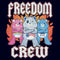 Junior's Care Bears Freedom Crew T-Shirt